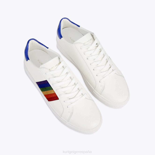 Kurt Geiger hombres londres lennon atardecer-multi 2LPR245 | calzados peine blanco